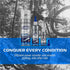 300ml (10.14 oz) All Conditions Bike Chain Lube All-Weather Lubricant Bicycles & Electric Bikes Protects Against Wear
