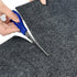 Trimmable Cat Scratching Post Carpet 78.7”x15.8”, Self-Adhesive Replacement Mat for Cat Tree Shelves, Dark Gray