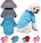 3 Pack Dog Sweater - Warm Soft Pet Clothes for Small Dogs, Medium Large Cats, Winter Christmas (Grey+Navy+Blue, X-Small)