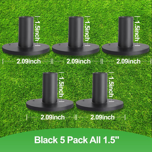 Generic Rubber Golf Tees for Mats Adjustable Height Golf Simulator Tees, Indoor Outdoor Practice, Non-Slip Golf Mat