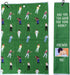 Happy Gilmore Reversible Microfiber Premium Tri Fold Golf Towel, Golf Gift for Men