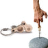 RainDrop Pocket-sized Fingerboard Pair for Rock Climbing, Portable Hangboard Finger Trainer, Wood