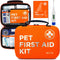 First Aid Kit - Vet Approved Dog & Cat Emergency Supplies for Travel and Outdoor Use