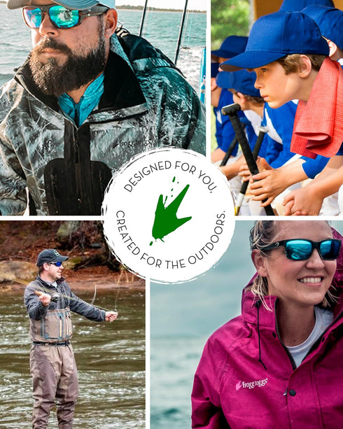 FROGG TOGGS Boonie Hat, Waterproof Fishing Hat with Sun Protection