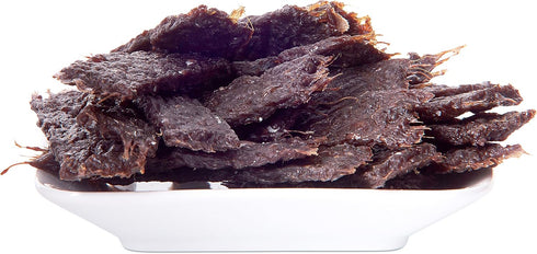 Scout & Zoe's Venison Jerky: Real Meat Venison Treats for a Healthy Life, Allergy-Free Dog Chews, No Grain/Wheat/Soy, Made & Sourced in The USA