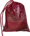 LIL'FOX 8"x10" Drawstring Gymnastics SMALL GRIP BAG, Lightweight Bag for Personal Equipment with Shiny Foil Rhinestones
