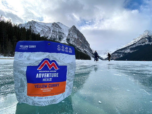 Mountain House Yellow Curry with Chicken & Rice - Freeze Dried Backpacking & Camping Food, 2 Servings