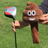 Poopy Golf Head Cover by Golf Giddy
