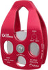 GM CLIMBING Large Rescue Pulley - 32kN Single Sheave with Swing Plate, CE UIAA Certified