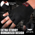 FIT TO LEAD TRADERS Weightlifting Gym Gloves Workout Gloves for Men & Women with Wrist Support, Non-Slip Palm