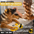 Indestructible Dog Ball, Lifetime Replacement for Medium & Large Breeds, Ultra Durable Natural Rubber - 3in Yellow