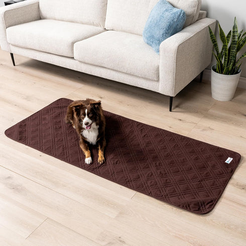 PetAmi Waterproof Couch Cover for Dogs, Reversible Furniture Cover, Washable Waterproof Blanket Dog Cover for Couch