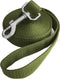 10ft Dark Green Dog Leashes, Extra Long Traditional Style Leads for Large, Medium & Small Dogs