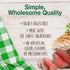 Nylabone Healthy Edibles: Natural Long Lasting Dog Chews, Roast Beef & Chicken Flavor, X-Small/Petite, 48 Count