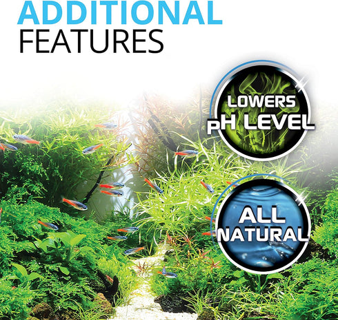 Fluval Aquatic Peat Granules, Chemical Filter Media for Freshwater Aquariums, 17.6 oz.