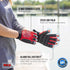 MRX BOXING & FITNESS Sailing Gloves, Sticky Palm Gripy Glove for Yachting, Kayak, Fishing, Multi Colors