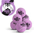 The Little Dog's Balls, Dog Tennis Balls, 6-Pack Lilac, 1.9 Inches Diameter, Strong Dog & Puppy Ball for Training,