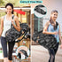 Yoga Mat Bag, 8-Pocket Gym Bag Fits 1/2" Thick Mat & Blocks, Detachable Straps, Large Tote for Women, Men