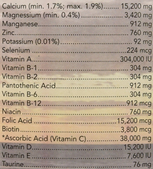 Maximum Protection Formula - All Natural Delicious Premium Quality Multi-Vitamin/Mineral Powder