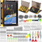 TOPFORT 187/343pcs Fishing Accessories Kit, Includes Jig Hooks, Sinker Weights, Fishing Set with Tackle Box