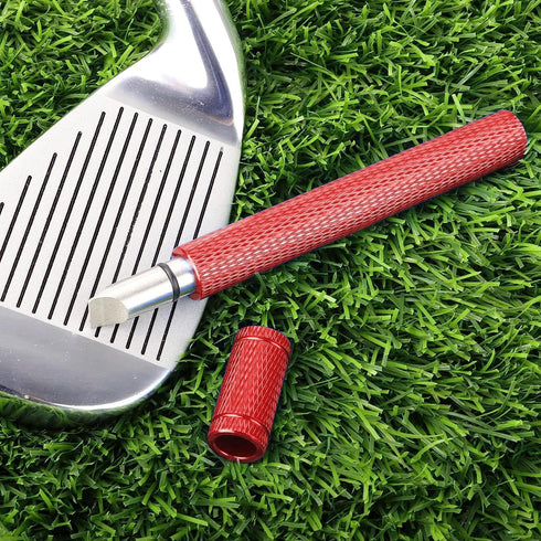 Golf Club Grove Sharpener and Cleaner, Re-Grooving Tool for Wedges and Irons, Optimal Backspin for Precision Shots (5