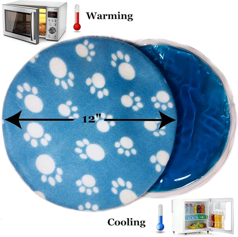 Pet Fit For Life Snuggle Soft Dog Cooling Pad & Heating Pad - Comfortable Temperature Control for Cats, Dogs & Pets