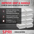 SPRI Chalk Block 2oz. (Single) for Gymnastics, Rock Climbing, Bouldering, Weight-Lifting