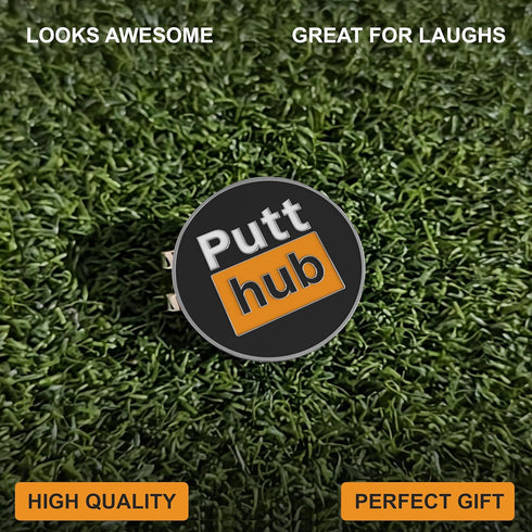 Shanker Golf Funny Ball Markers, Magnetic Hat Clip, Unique Golf Accessories