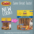 6 Count (Pack 2) Cadet Gourmet Triple Chews Long-Lasting Pork Hide Sticks with Sweet Potato and Chicken, Healthy Dog