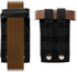 XL Smartphone StrapPack with Clip Front Flap (Black) - Backpack Shoulder Strap Attachment