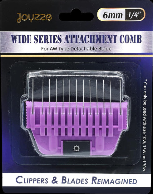 A Series Wide Metal Comb - Professional Dog Grooming Blades for Smooth Coat, Compatible with A Series Clippers