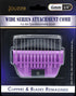 A Series Wide Metal Comb - Professional Dog Grooming Blades for Smooth Coat, Compatible with A Series Clippers