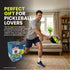 Set 6+ Swingball Solo Pickleball Trainer Wall Mount Rebounder with Real Ball Tether Indoor/Outdoor Practice Partner