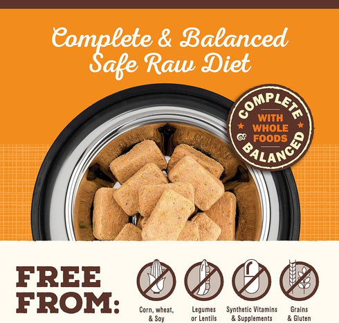 Primal Freeze Dried Raw Dog Food Nuggets, Beef - Complete & Balanced Meal, 5.5 oz, Grain Free, High Protein