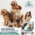 Professional Dog Grooming Kit - Cordless Low Noise Clippers for Thick Coats, Includes Nail Trimmer & Shears