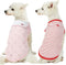 Blueberry Pet Summer Vacation Beach Cotton Dog T-Shirts, 2 Pack, Sea Lover Girl Power Shirts, Tank Top Clothes, Back