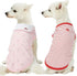 Blueberry Pet Summer Vacation Beach Cotton Dog T-Shirts, 2 Pack, Sea Lover Girl Power Shirts, Tank Top Clothes, Back