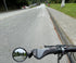 Hafny HD Bar End Bike Mirror - Blast-Resistant Glass Mirror, Silver Glass, 68mm