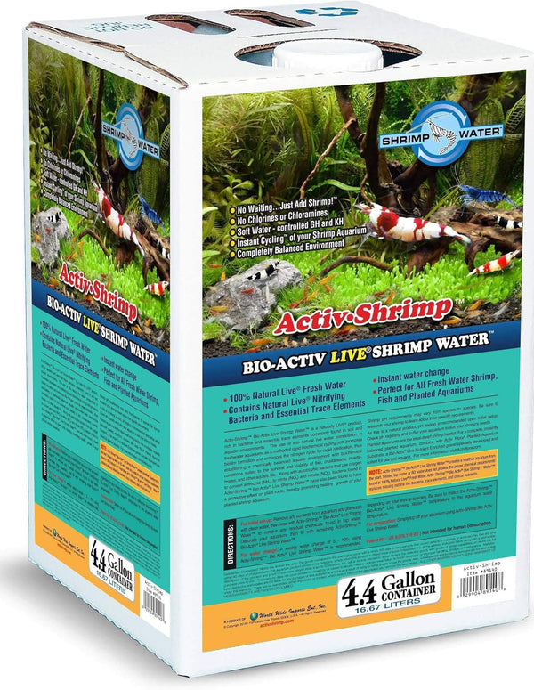 World Wide Imports Water - - Nature's Ocean ACTIV-Shrimp BIO-ACTIV Live Shrimp Water - 4.4