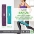 Gaiam Restore Booty Bands Resistance Loops, Set of 2 Elastic Glute Bands for Women & Men, Exercise Guide Included