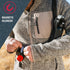 SABRE Frontiersman Bear Bell, Magnetic Silencer, Durable Hook and Loop Strap Attachment for Hiking Safety