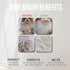 Slicker Brush for Small Dogs and Poodles, Cat Slicker Brush for Long Haired Cats, Bixy Pixy Mini