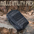 WYNEX Tactical Molle Admin Pouch, Utility EDC Organizer, Double Layer Design Medical EMT Attachment Bag