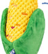 Corn Cob Tug Rope Dog Toy - Squeaky Gift for Puppy Birthday - Funny Cute Toys for Small to Medium - Durable