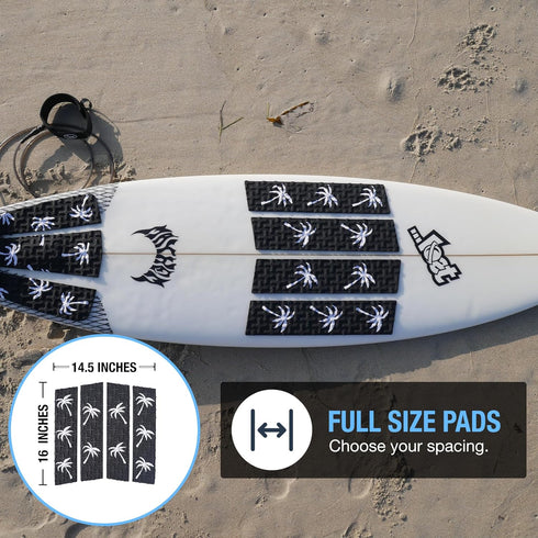 Ho Stevie! Surfboard Front Traction Pad - Go Wax-Free, Soft Traction with Strong Adhesive