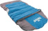 DOGHELIOS 'Trail-Barker' Multi-Surface Travel Pet Dog Bed Mat, Water-Resistant, BlackShark Technology, Blue, Dark Grey