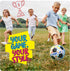 3 4 5 6 7 8 4-8 Dan&Darci Soccer Ball Coloring Kit for Kids - Soccer Gifts for Girls & Boys - Sports Gifts - Year Old