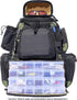 OSAGE RIVER Fishing Backpack Medium, Fits 4 Large Tackle Boxes, Waterproof Rain Cover, Includes Pliers and Flashlight