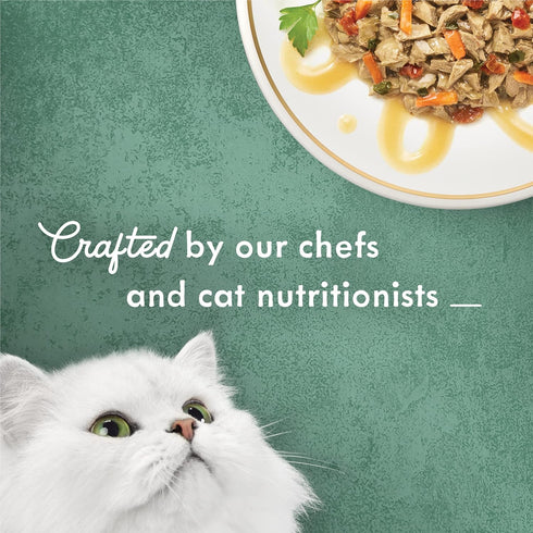 (Pack 24) 3 oz. Purina Fancy Feast Wet Cat Food, Medleys Tender Turkey Primavera With Tomatoes, Carrots and Spinach