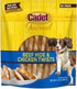 Cadet Gourmet 5-Inch Beef Hide Twist Chew Sticks, Long-Lasting and Natural Rawhide